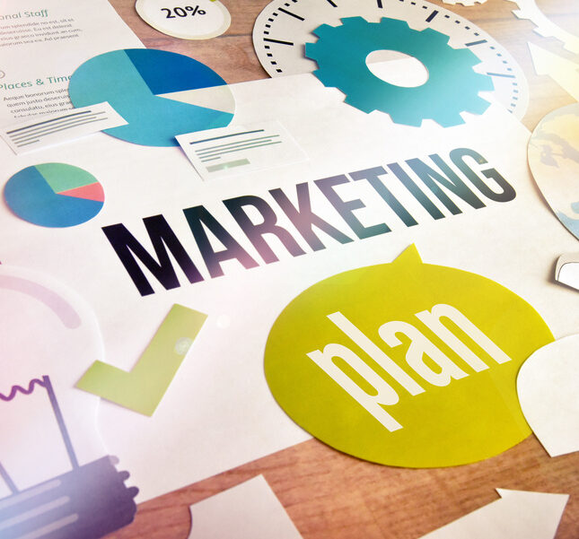 Marketing plan concept design for law firm